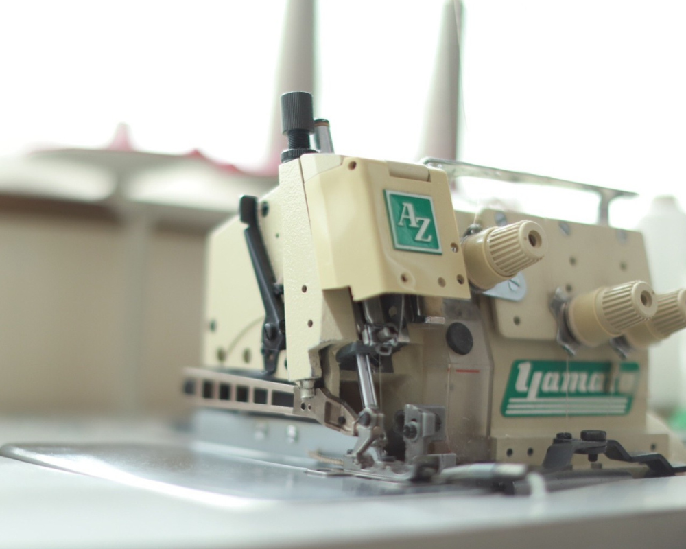 国内縫製工場の様子